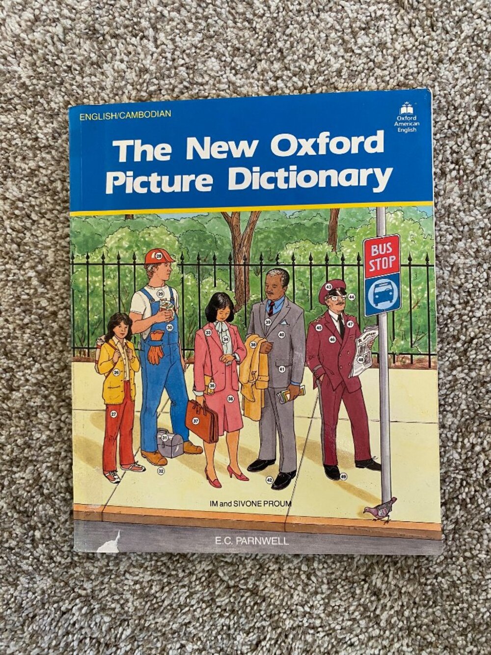 The New Oxford Picture Dictionary English/Cambodian Edition IM and Sivone Proum